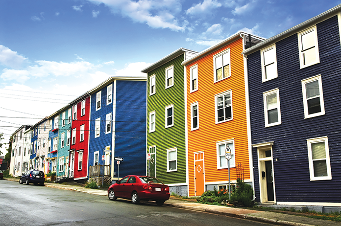 Candy Coloured Homes